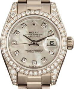 HandMade The Ladies Rolex Datejust 179159 President Bracelet
