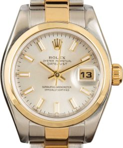 HandMade The Rolex Ladies Two Tone Datejust 179163