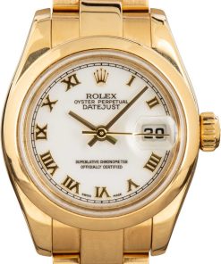 HandMade The Rolex Gold Ladies Datejust 179168