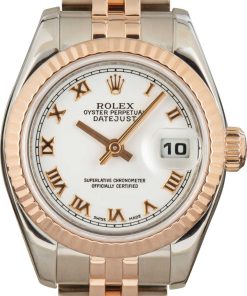 HandMade The Rolex Lady Datejust 179171 Two Tone Everose
