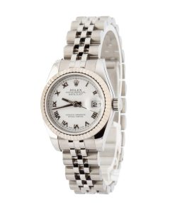 Alternative view of HandMade The Rolex Lady-Datejust 179174 White Roman