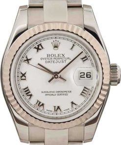 HandMade The Rolex Datejust 179174 White Roman