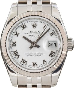 HandMade The Rolex Lady-Datejust 179174 White Roman