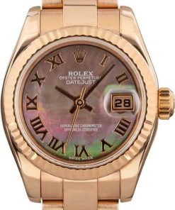 HandMade The Ladies Rolex Datejust 179175 18k Everose Gold