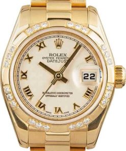 HandMade The Rolex Lady President 179368 Diamond Bezel