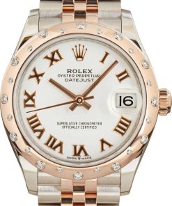 HandMade The Ladies Rolex Datejust 278341 Steel & 18k Everose Gold
