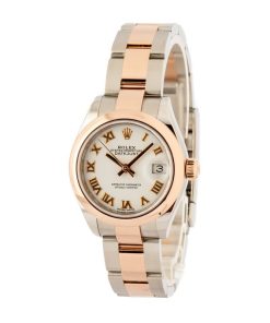 Alternative view of HandMade The Ladies Rolex Datejust 279161 Stainless Steel & 18k Everose Gold