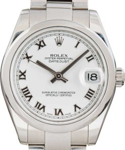 HandMade The Rolex Datejust 31 Ref 178240 White Roman Dial