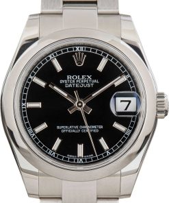 HandMade The Rolex Datejust 31 Ref 178240 Black Dial