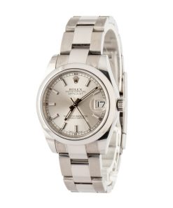 Alternative view of HandMade The Rolex Datejust 31 Ref 178240 Silver Dial