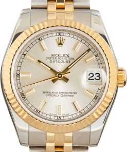 HandMade The Lady Rolex Datejust Ref 178273 Silver Dial