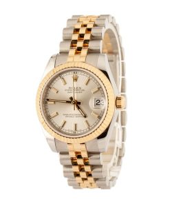 Alternative view of HandMade The Lady Rolex Datejust Ref 178273 Silver Dial