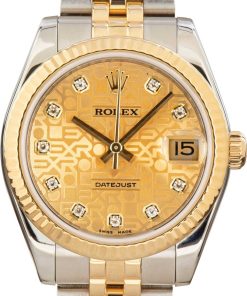 HandMade The Rolex Datejust 31 Ref 178273 Diamond Dial