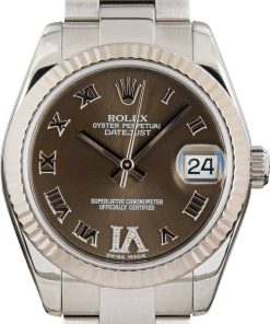 HandMade The Rolex Datejust 31 Ref 178274 Dark Grey Dial