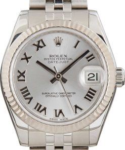 HandMade The Ladies Rolex Datejust 31 ref 178274 Rhodium Dial