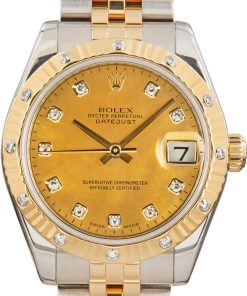 HandMade The Ladies Datejust 31 Ref 178313 Champagne Mother Of Pearl Dial