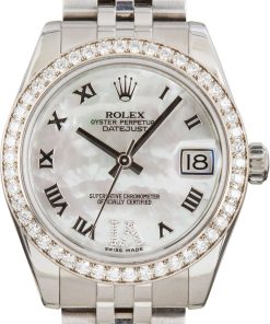 HandMade The Rolex Datejust 31 ref 178384 Mother of Pearl Dial