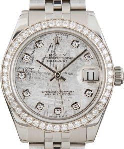 HandMade The Rolex Datejust 31 178384 Meteorite Diamond Dial