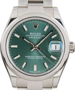 HandMade The Rolex Datejust 31 Ref 278240 Mint Green Dial