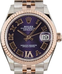 HandMade The Rolex Datejust 31 Ref 278271 Purple Dial