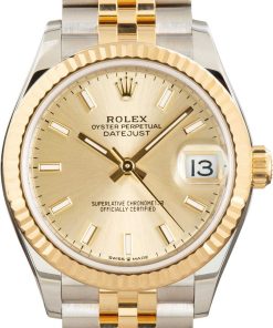 HandMade The Rolex Datejust 31 Two Tone 278273 Champagne Dial