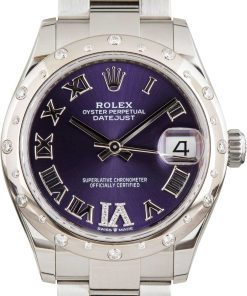 HandMade The Rolex Datejust 31 Ref 278344 Purple Dial