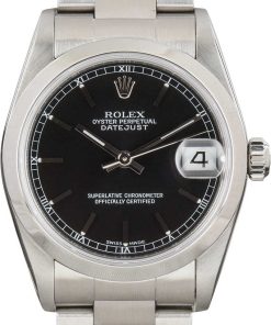 HandMade The Rolex Datejust 31 Ref 78240 Black Dial