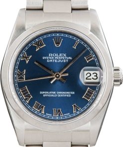 HandMade The Rolex Datejust 31 ref 78240 Blue Roman Dial