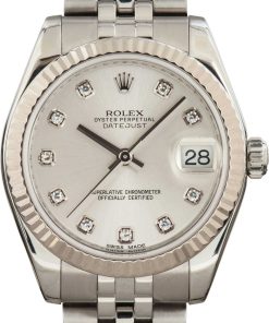 HandMade The Lady Rolex Datejust 178274 Silver Dial