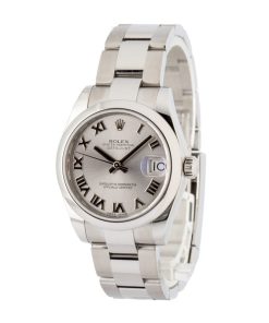 Alternative view of HandMade The Rolex Datejust 31 Ref 178240 Rhodium Roman Dial