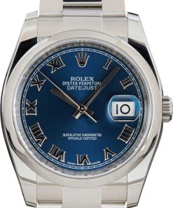 HandMade The Rolex Datejust Ref 116200 Blue Dial