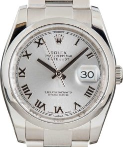HandMade The Rolex Datejust Ref 116200 Rhodium Roman Dial