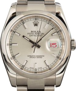 HandMade The Rolex Datejust 116200 Silver Index
