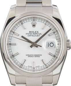 HandMade The Rolex Datejust Ref 116200 White Dial