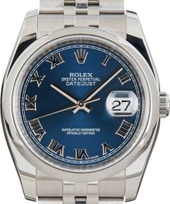 HandMade The Rolex Datejust 116200 Blue Roman Dial