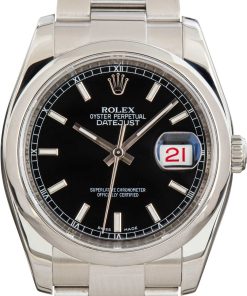 HandMade The Rolex Datejust Ref 116200 Black Dial