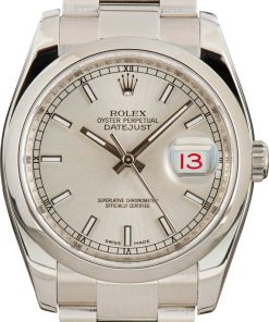 HandMade The Rolex Datejust 116200 Silver Index