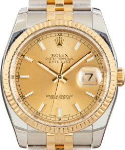 HandMade The Rolex Datejust 36 116233 Champagne Dial