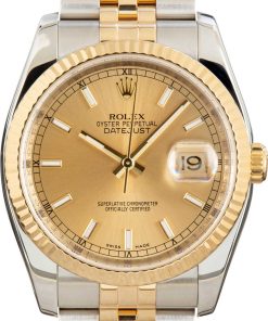 HandMade The Rolex Datejust 36 Ref 116233 Champagne Dial