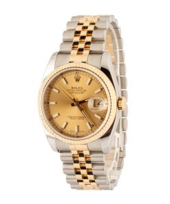 Alternative view of HandMade The Rolex Datejust 36 116233 Champagne Dial