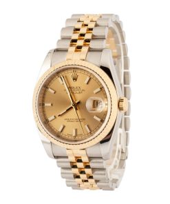 Alternative view of HandMade The Rolex Datejust 36 Ref 116233 Champagne Dial