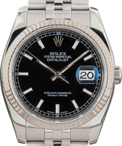 HandMade The Rolex Datejust 116234 Black Dial