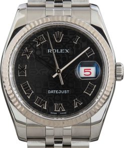 HandMade The Rolex Datejust 36 Ref 116234 Black Jubilee Dial