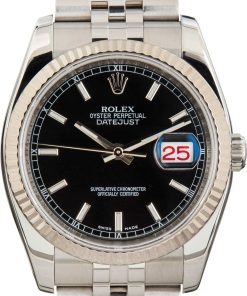 HandMade The Rolex Datejust Ref 116234 Black Index Dial