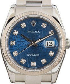 HandMade The Rolex Datejust Ref 116234 Jubilee Diamond Dial