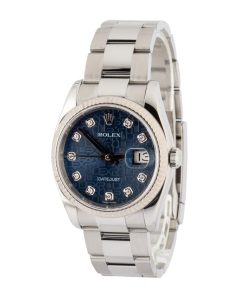 Alternative view of HandMade The Rolex Datejust Ref 116234 Jubilee Diamond Dial