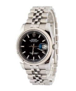 Alternative view of HandMade The Rolex Datejust Ref 116234 Black Dial