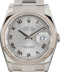 HandMade The Rolex Datejust 36 Ref 116234 Rhodium Roman Dial