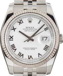 HandMade The Rolex Datejust 36 Ref 116234 White Dial