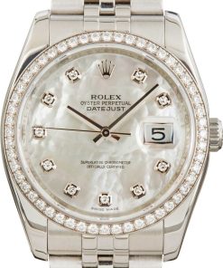 HandMade The Rolex Datejust 116244 Diamond Dial & Bezel